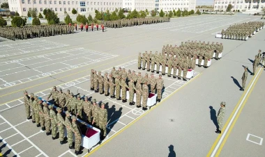 Ümumqoşun Orduda gənc əsgərlər and içdi - VİDEO - FOTO