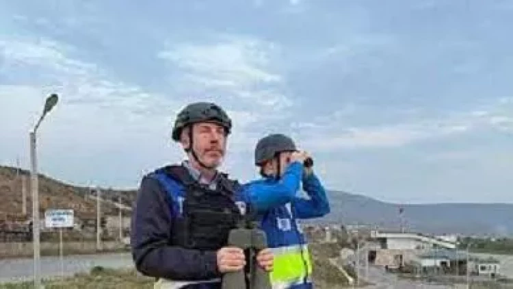 İsveç səfiri Azərbaycan sərhədinə gəldi - FOTO