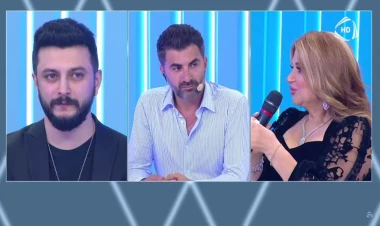 İlk dəfə kürəkəni ilə efirə çıxan Mələkxanım: 