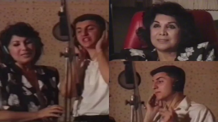 Flora Kərimova Rəhim Rəhimli ilə illər əvvəl - 