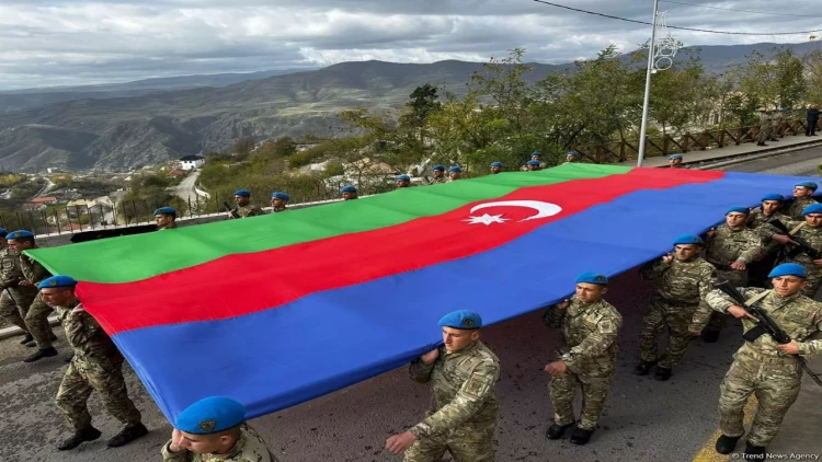 Laçında Zəfər günü  - FOTO