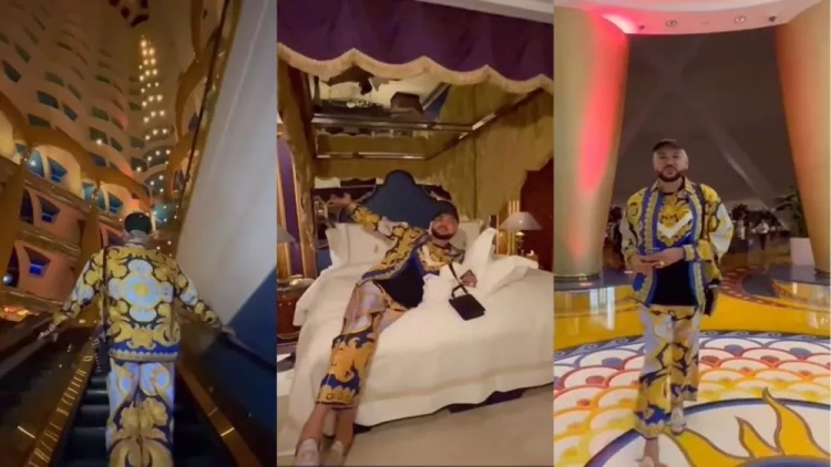 Kirkorov Dubayda lüks hoteldə qaldığı otağı nümayiş etdirdi - VİDEO