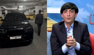 Tıxacda qalan Baləlini videoya çəkdilər - VİDEO