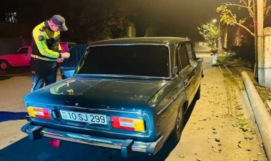 Zaqatalada GECƏ REYDİ: xeyli sürücü saxlanıldı - FOTO