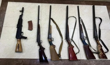 Rayon sakinlərindən sənədsiz silahlar götürüldü