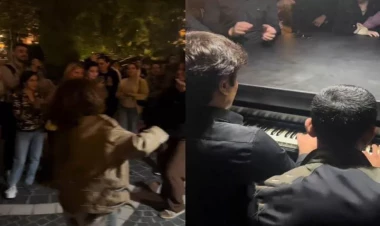 Bakının mərkəzində 