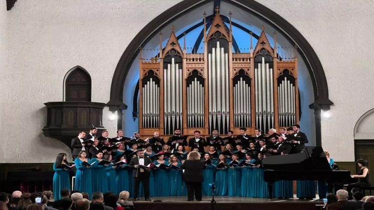 “Zəfər” Musiqi və Teatr Festivalı çərçivəsində Dövlət Xor Kapellasının konserti keçirilib - FOTO