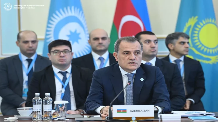 Ceyhun Bayramov TDT XİN başçılarının X iclasında çıxış edib