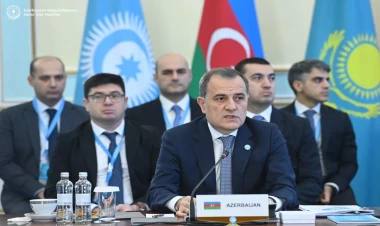 Ceyhun Bayramov TDT XİN başçılarının X iclasında çıxış edib