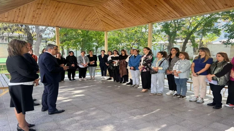 Biləcəridə yerli sakinlərlə görüş keçirildi - FOTO
