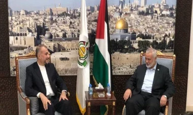 Abdullahiyan HƏMAS rəhbəri ilə görüşdü