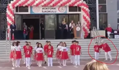 Tədbirdən kənarlaşdırılan 4-cü sinif şagirdinin görüntüləri ürək dağladı  - VİDEO- FOTO