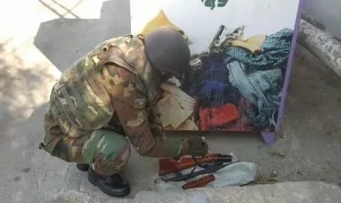 Küçədə silah tapıldı - VİDEO - FOTO