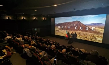 Zəfər Günü və Dövlət Bayrağı Günü ilə əlaqədar Stokholmda film təqdimatı - FOTO