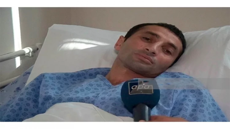 Partlayışda ayağını itirən şəxsin əməliyyat zamanı ürəyi dayanıb - FOTO