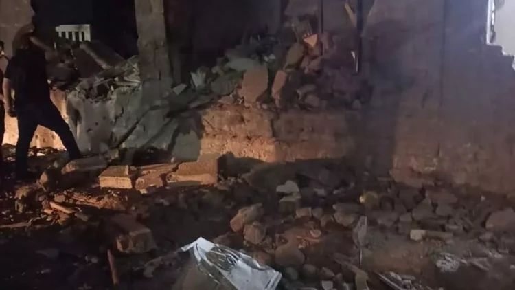 Misir ərazisinə raket düşüb, yaralılar var