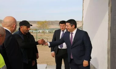 Ağalıya köç edən ailələrə mənzillərin açarı verildi - FOTO