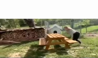 At kimi qaçır, özünü heyvan kimi aparır - Qadının hərəkətləri görənləri Şoka saldı - VİDEO