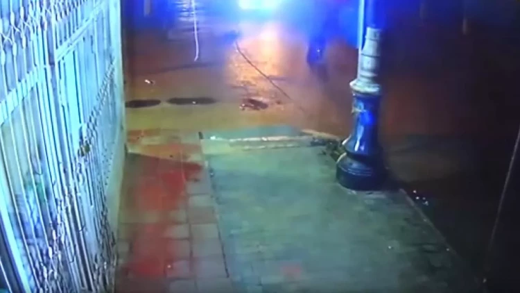 Cəlilabaddakı qətl hadisəsi KAMERLARA DÜŞDÜ - VİDEO