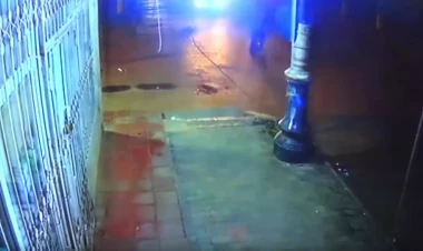 Cəlilabaddakı qətl hadisəsi KAMERLARA DÜŞDÜ - VİDEO