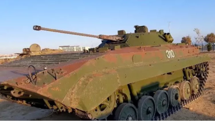 Hərbi Qənimətlər Parkına yeni qənimət gətirilib - FOTO