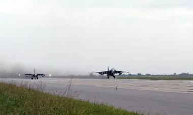 Azərbaycan və Türkiyənin döyüş təyyarələri havaya qalxdı - VİDEO