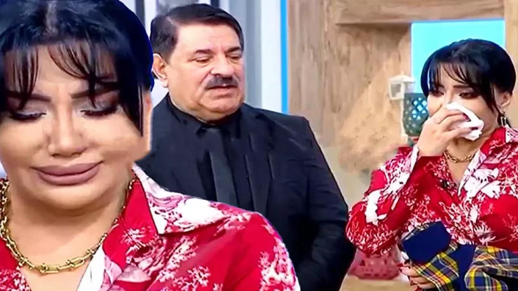 Ağadadaş Ağayevin aldığı paltarı görən Nigar efirdə AĞLADI - VİDEO