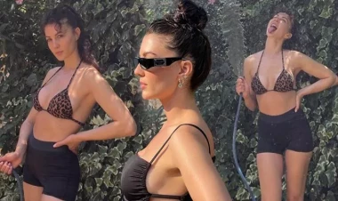 Aktrisanın büsqalterdə pozları gündəm oldu - FOTOlar