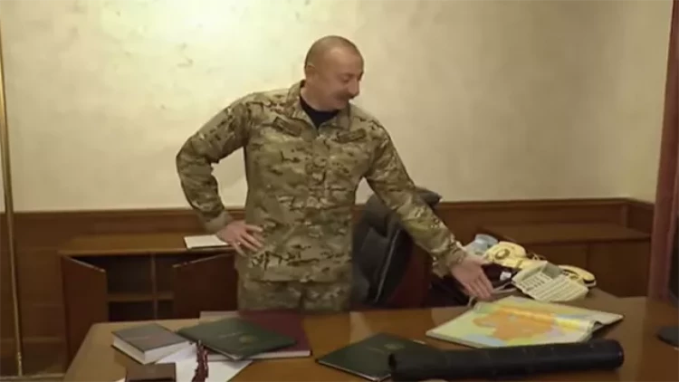 Prezident “xəritə”ni görüb maraqlı reaksiya verdi - VİDEO