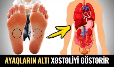 Ayaqların Altına Baxın! - 10 Saniyədə xəstəliyiniz bilinəcək