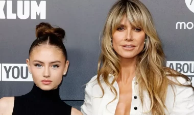 Məşhur modelin 19 yaşlı qızı alt paltarı reklamında - FOTOlar