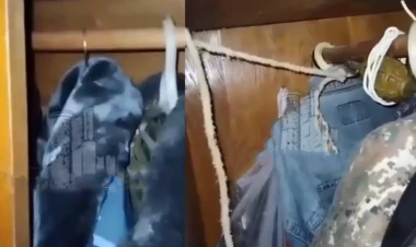 Qarabağda evə girən hərbçimiz dəhşətə gəldi - Paltar dolabında... - VİDEO