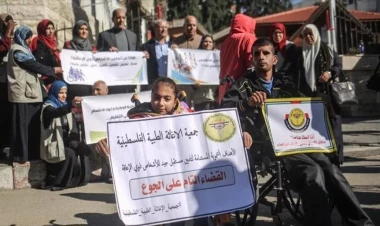 Vyanada Fələstinə dəstək aksiyası keçirildi