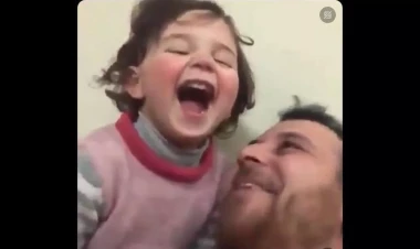 Qızı bombadan qorxmasın deyə... - Ürəkdağlayan VİDEO