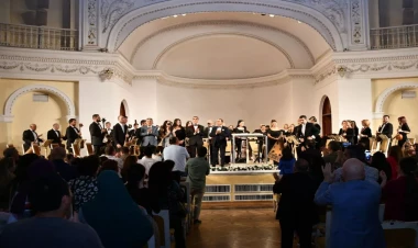 Filarmoniyada Azərbaycan Dövlət Xalq Çalğı Alətləri Orkestrinin konserti təşkil olundu - FOTO