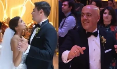 Xalq artistinin qızının toyu oldu - VİDEO