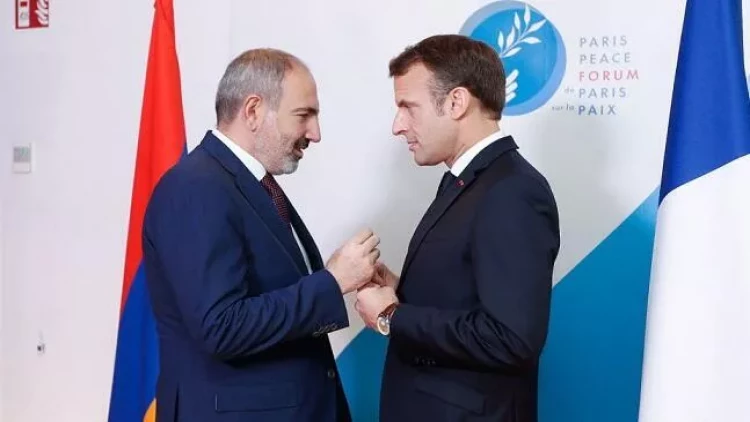 Makron bölgədə müharibəyə çalışır: Seçim Paşinyanındır