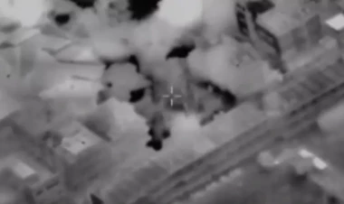 HƏMAS-ın kəşfiyyat rəhbəri məhv edildi: evi vuruldu - ANBAAN VİDEO