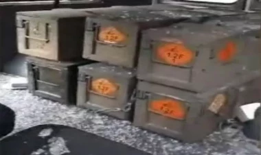 Qarabağda ermənilər təcili yardım maşınında raket daşıyırmış  - VİDEO