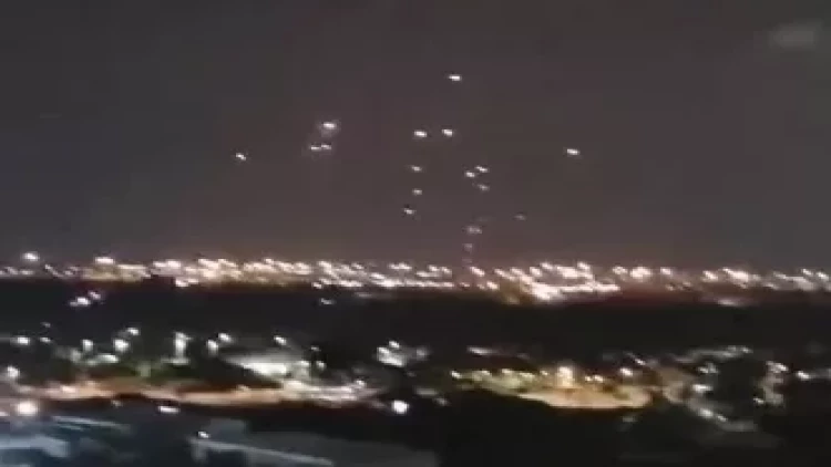 Hazırda İsrail səması - 