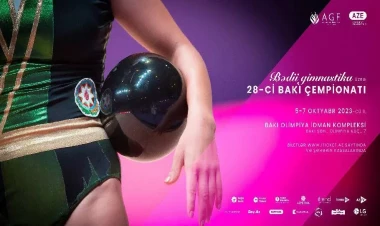Bədii gimnastika üzrə 28-ci Bakı çempionatının yekun gününə start verildi