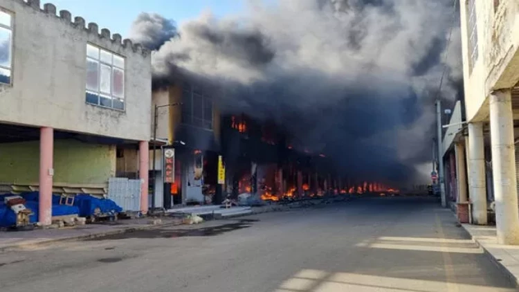 Masallıdakı yanğında 5 nəfər xəsarət alıb - YENİLƏNİB - VİDEO