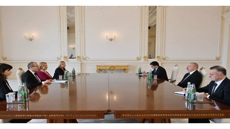 Prezident Hans Henri Klugeni qəbul edib - VİDEO