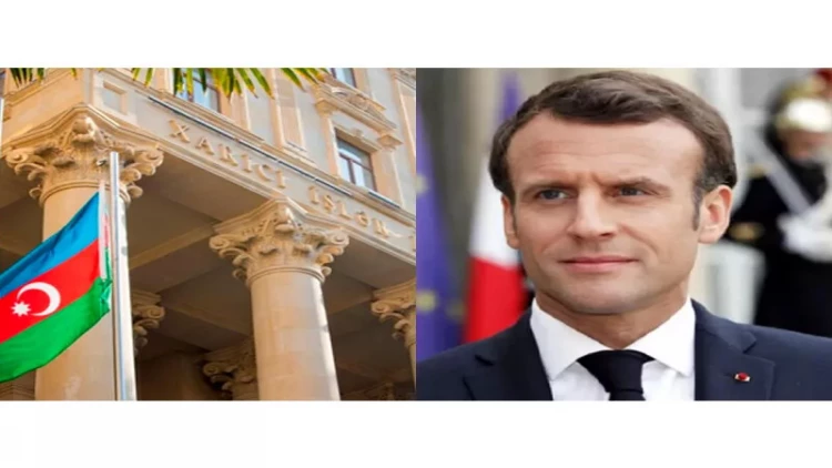 XİN-dən Makrona cavab