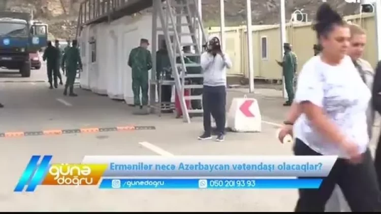 Ermənilər necə Azərbaycan vətəndaşı olacaqlar? - VİDEO