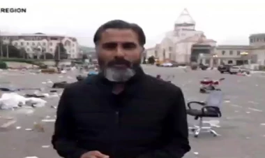 Əl-Cəzirənin müxbiri Xankəndi ilə bağlı bu yalanı ifşa etdi - VİDEO