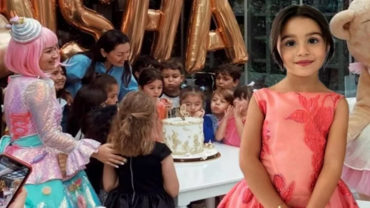 Safura qızına ad günü etdi - VİDEO - FOTO