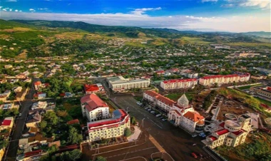 Xankəndidə separatçıların 