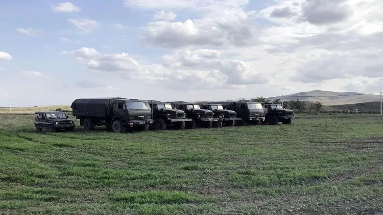 Xocavənddə müsadirə edilən artilleriya quruğuları - VİDEO - FOTO