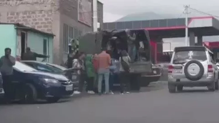 Qarabağdan çıxan ermənilər rus jurnalistə bunları dedilər